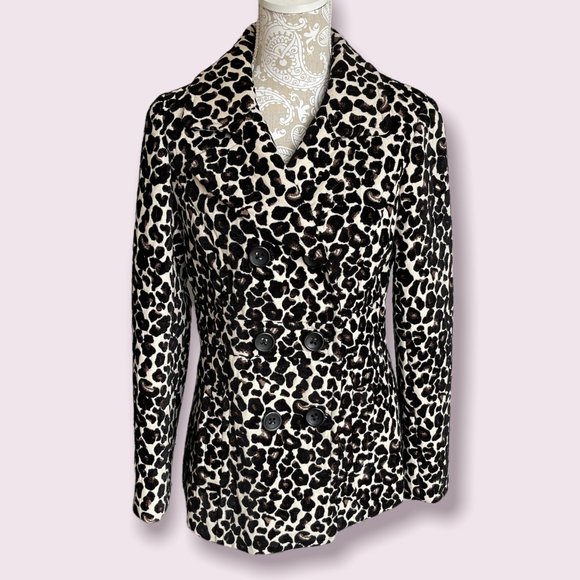 Women's leopard print jacket size medium by Apt. 9. - Picture 1 of 10